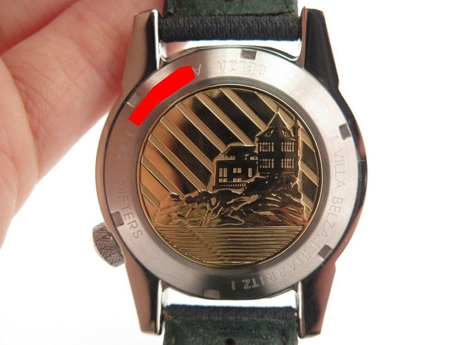 Montre montre MARCH LAB belza 40 mm automatique en acier & cuir bleu marine 58 Facettes 246333