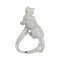 Bague 51 Bague Haute Joaillerie Cartier, "Panthère de Cartier", or blanc, diamants. 58 Facettes 31543