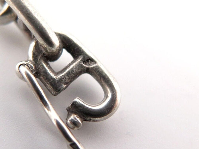 Bracelet vintage bracelet HERMES chaine d'ancre mini de percin en argent 925 58 Facettes 256618