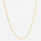 Collier Chaine en or fil plat torsadé 58 Facettes CVCH8