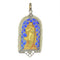 Pendentif Pendentif Médaille Marie Diamants et émail plique-à-jour 58 Facettes 23191-0429