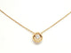 Collier Collier Or rose Diamant 58 Facettes 579103RV