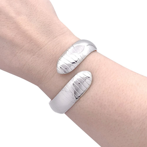 Bracelet Bracelet Chaumet "Plume" or blanc. 58 Facettes 33625