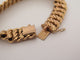 Bracelet bracelet maille americaine or jaune 18k 32gr t20 58 Facettes 250515