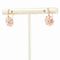 Boucles d'oreilles Dormeuses anciennes or rose 58 Facettes 21-678B