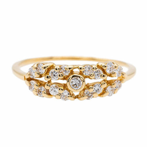 Bague 52.5 Bague Or jaune Diamant 58 Facettes 2642749CN