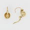 Boucles d'oreilles Boucles d'oreilles brisures or jaune diamants 58 Facettes 22-305B