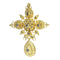 Pendentif Croix en or et diamants 58 Facettes 07162-0181