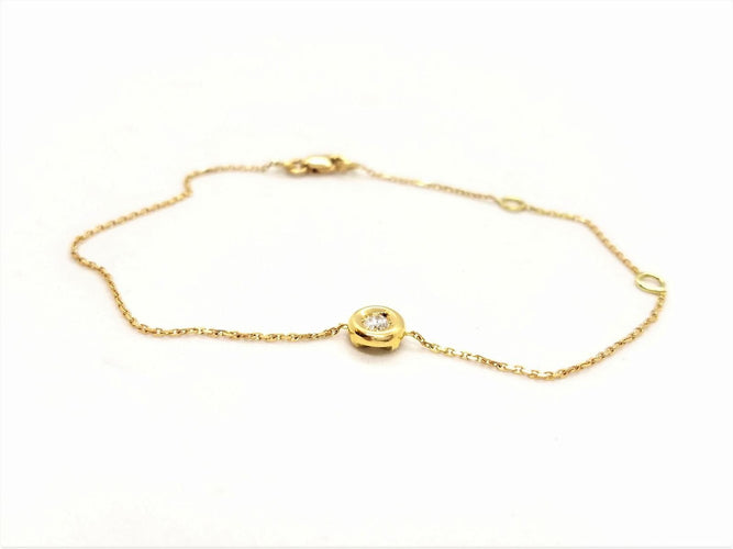 Bracelet Bracelet Or jaune Diamant 58 Facettes 579011RV