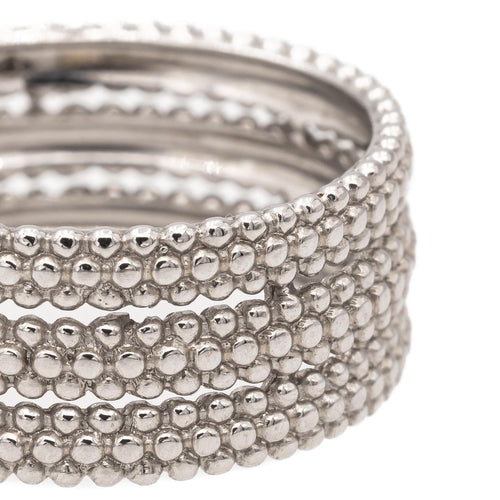 Bague 48 Mauboussin Bague Alliance Premier jour Or blanc 58 Facettes 2433799CN