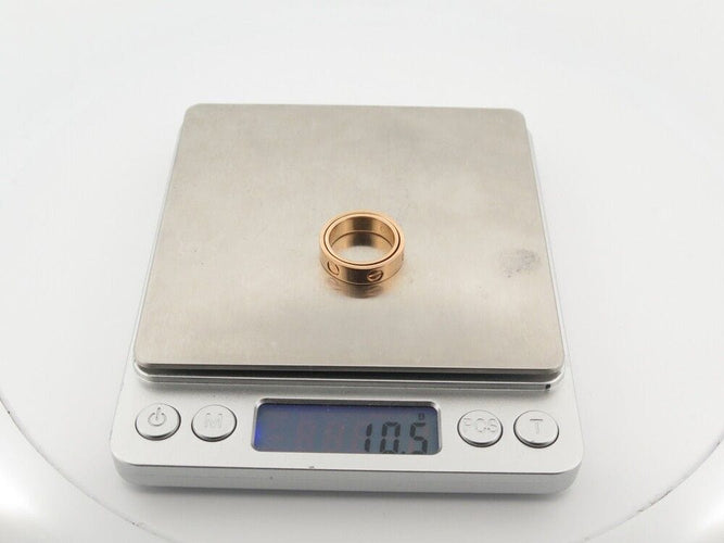 Bague 50 bague CARTIER double love en or rose 18k pendentif 58 Facettes 256980