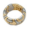 Bague 52 Bague Bulgari, "Alveare", or jaune et acier. 58 Facettes 31645