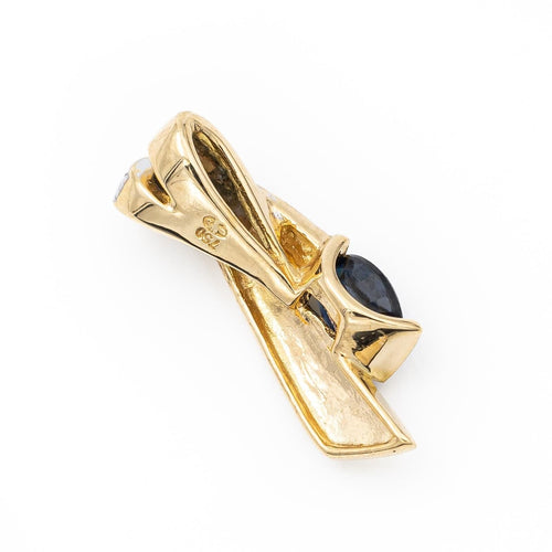 Pendentif Pendentif Or jaune Saphir 58 Facettes 2172838CN