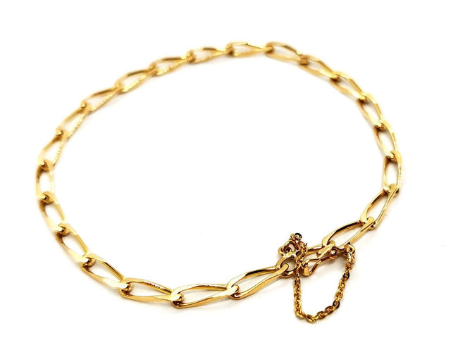 Bracelet Bracelet Maille cheval Or jaune 58 Facettes 1718090CN