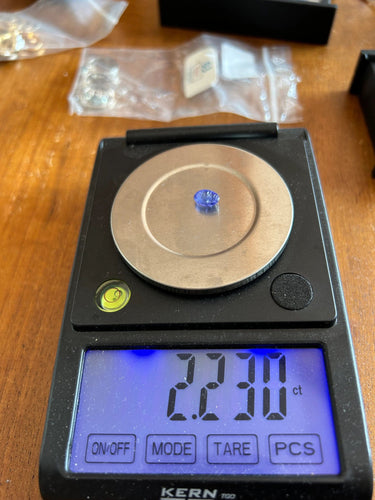 Gemstone Tanzanite 2,23 cts 58 Facettes 118