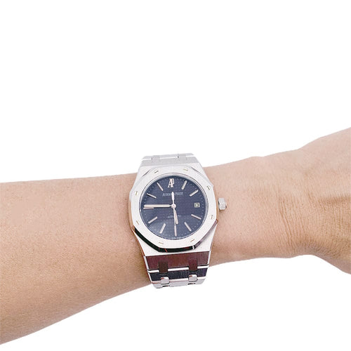 Montre Montre Audemars Piguet, "Royal Oak", acier. 58 Facettes 32713