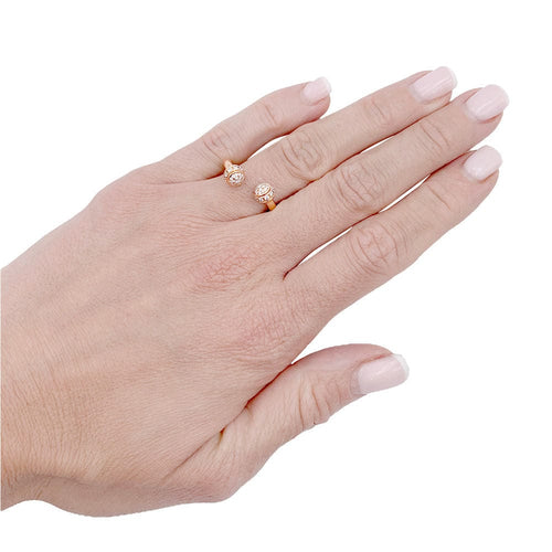 Bague 52 Bague Piaget "Possession", or rose, diamants. 58 Facettes 32703