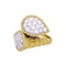 Bague 53 Bague Boucheron vintage "Serpent Bohème" or jaune, platine, diamants. 58 Facettes 33569
