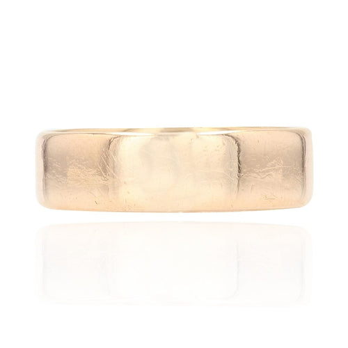 Bague 68 Alliance homme or rose 58 Facettes 22-228