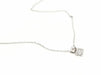 Collier Collier Chaîne + pendentif Or blanc Diamant 58 Facettes 579136RV