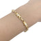 Bracelet Bracelet or jaune, diamants. 58 Facettes 33524