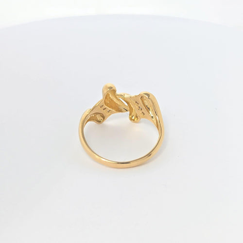 Bague Bague en Or jaune et Diamants 58 Facettes 25934