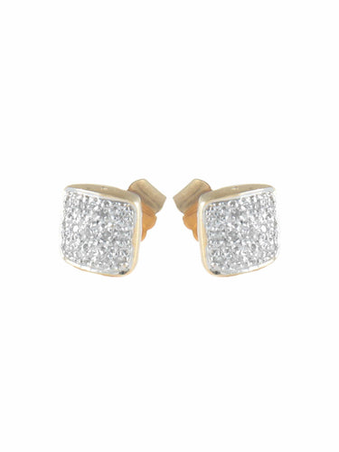 Boucles d'oreilles Or Jaune / Diamants CLOUS D'OREILLES OR & DIAMANTS 58 Facettes BO/220017