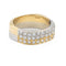 Bague 54 Bague Alliance Or blanc Diamant 58 Facettes 1850841CN