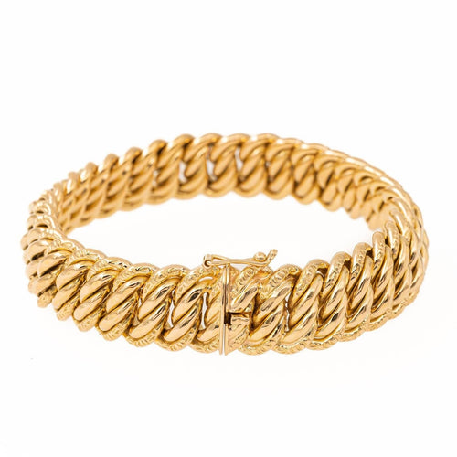 Bracelet Bracelet Maille américaine Or jaune 58 Facettes 2277587CN