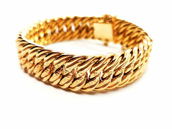 Bracelet Bracelet Maille américaine Or jaune 58 Facettes 1833627CN