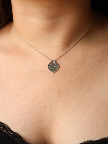 Pendentif Tiffany & Co Collier coeur Argent 58 Facettes 2340390CN