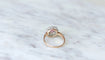 Bague Bague marguerite saphir rose, diamants 58 Facettes