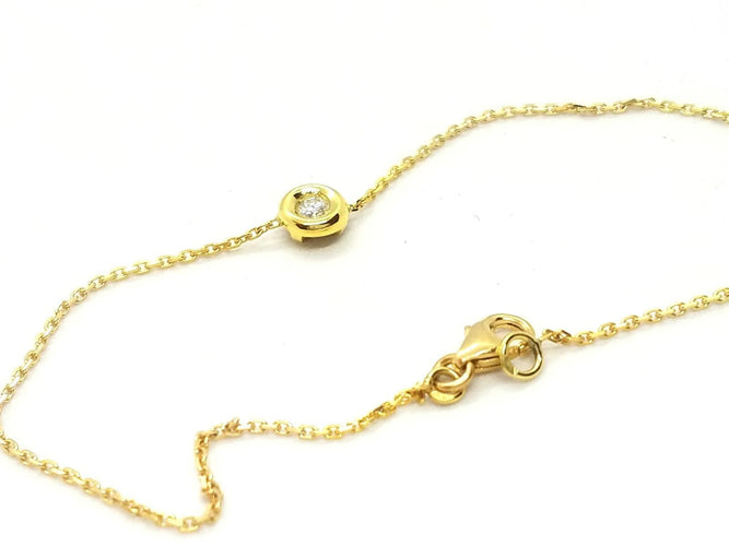 Bracelet Bracelet Or jaune Diamant 58 Facettes 578996RV