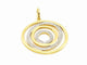 Pendentif Pendentif Or jaune Diamant 58 Facettes 06554CD
