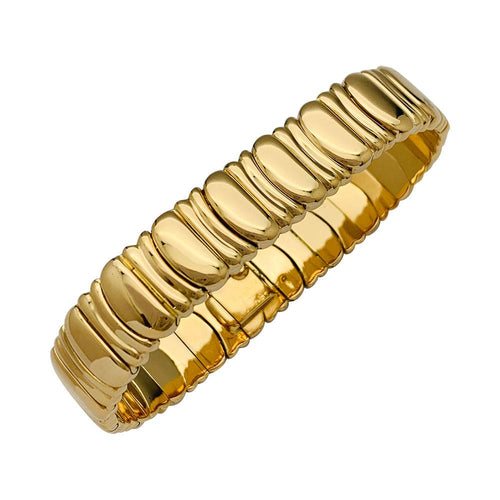 Bracelet Bracelet Cartier, "Casque d'Or", en or jaune. 58 Facettes 31928