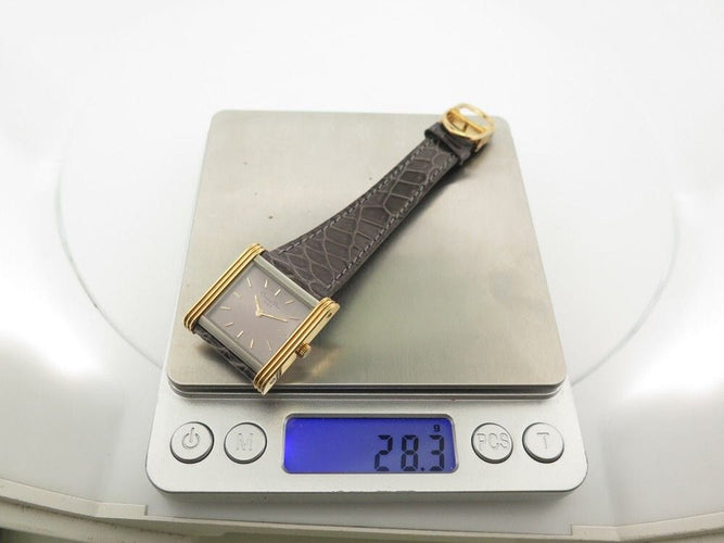 Montre vintage montre CHRISTIAN DIOR 13.11.01 mecanique 27 mm or & acier 58 Facettes 250447