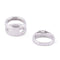 Bague Bague or gris et diamant princesse 58 Facettes 1
