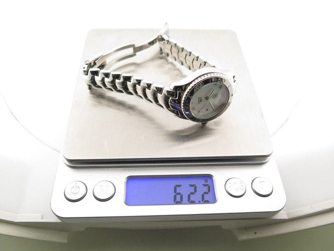 Montre montre TAG HEUER link lady wj1319 acier & diamants 27mm quartz 58 Facettes 250049