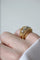 Bague Bague fil vintage or rose diamants 58 Facettes