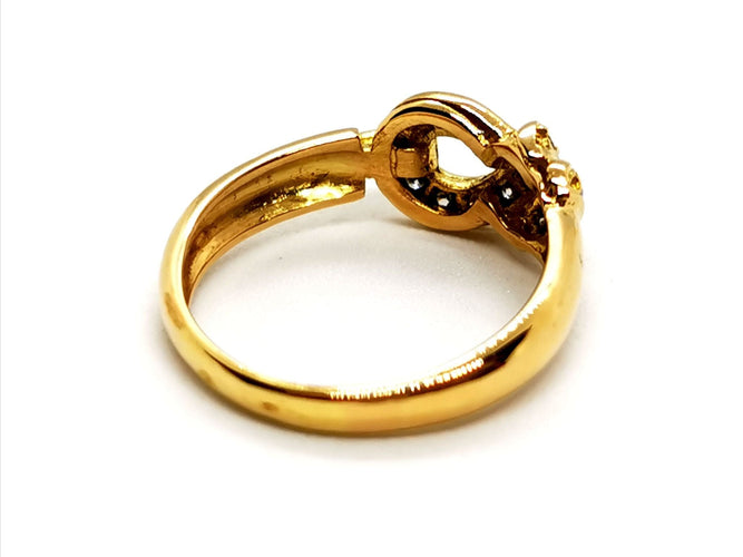 Bague 53 Bague Or jaune Diamant 58 Facettes 1186461CN