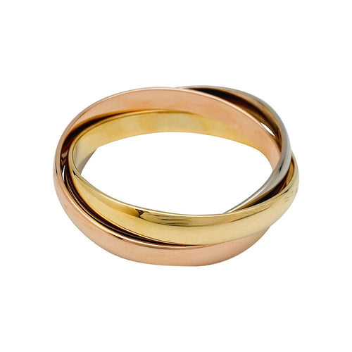 Bracelet Bracelet Cartier, "Trinity", 3 tons d'or. 58 Facettes 31278