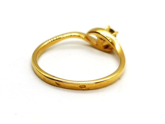 Bague 54 Bague Solitaire Or jaune Diamant 58 Facettes 1186467CN