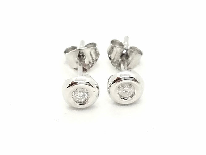 Boucles d'oreilles Boucles d'oreilles Or blanc Diamant 58 Facettes 579249RV