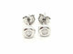 Boucles d'oreilles Boucles d'oreilles Or blanc Diamant 58 Facettes 579249RV