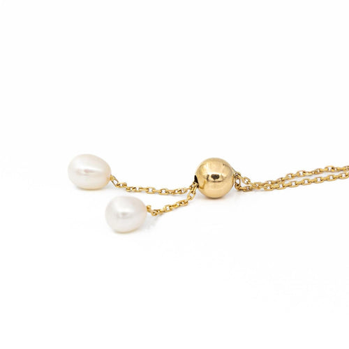 Collier Collier Négligé Or jaune Perle 58 Facettes 2282775CN