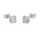 Boucles d'oreilles Boucles d'oreilles Puces Or blanc Diamant 58 Facettes 1931148CN