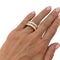 Bague 57 Bague Poiray,"Symbole", trois ors. 58 Facettes 31809