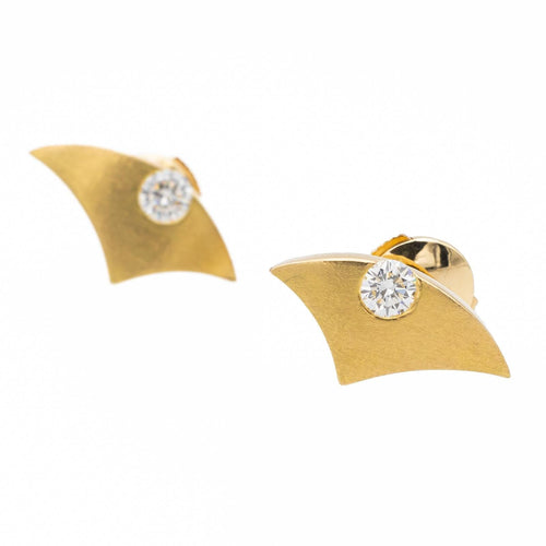 Boucles d'oreilles Boucles d'oreilles Or jaune Diamant 58 Facettes 2528298CN