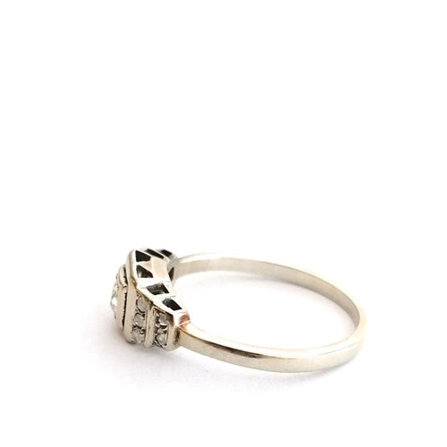 Bague Bague Art Déco diamants 58 Facettes 2019