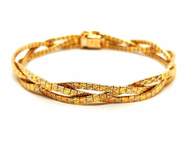 Bracelet Bracelet Vintage Or jaune 58 Facettes 1696343CN
